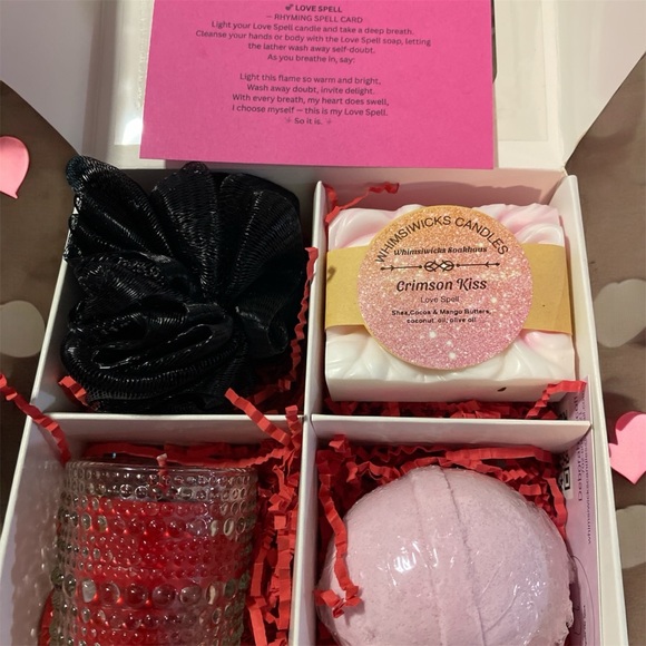 Hand Crafted - LOVE SPELL - Self Love Soap Gift Set - Picture 2 of 8